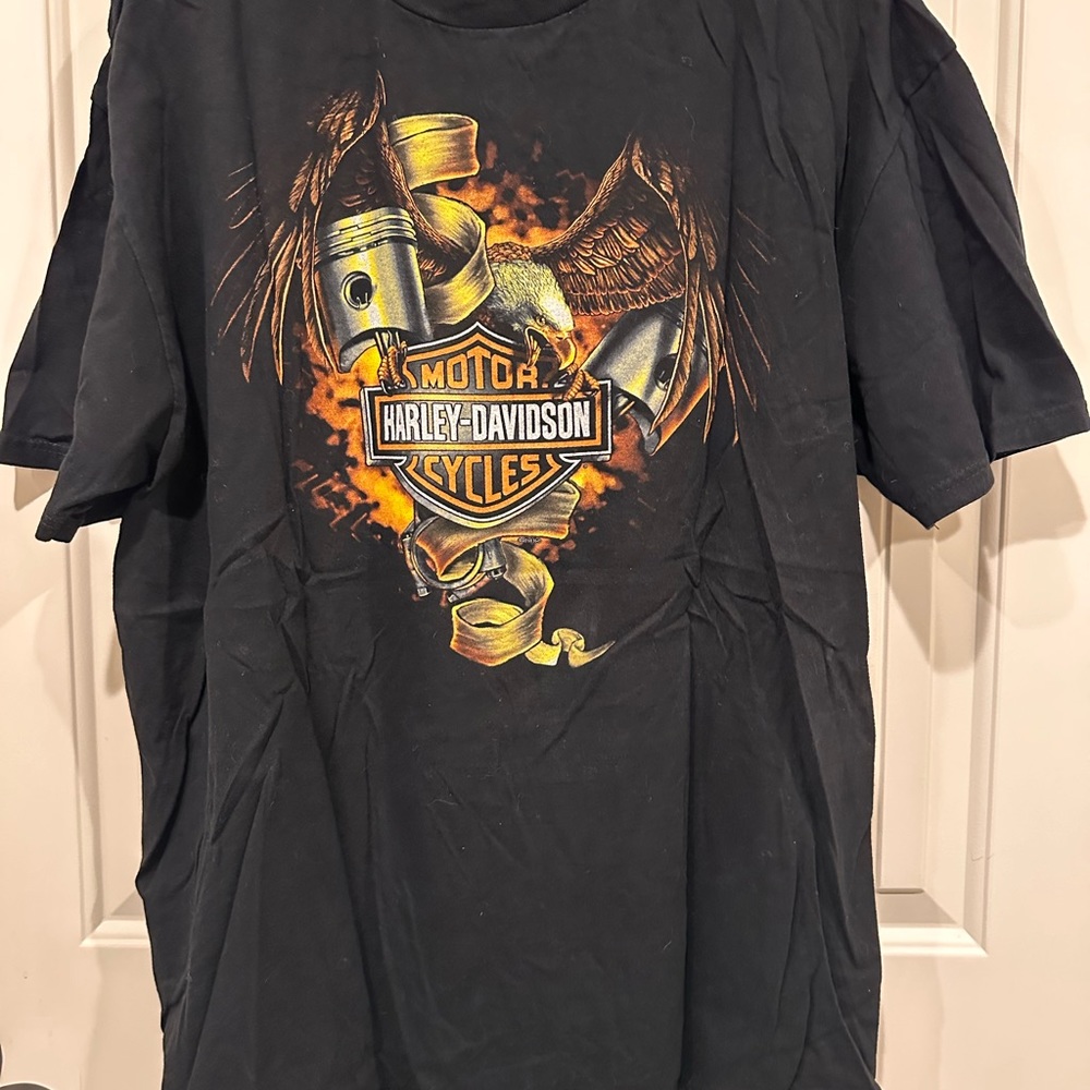 Harley Davidson New W/O tag Men’s 2XL Live Ride “1” Flag Philadelphia, PA